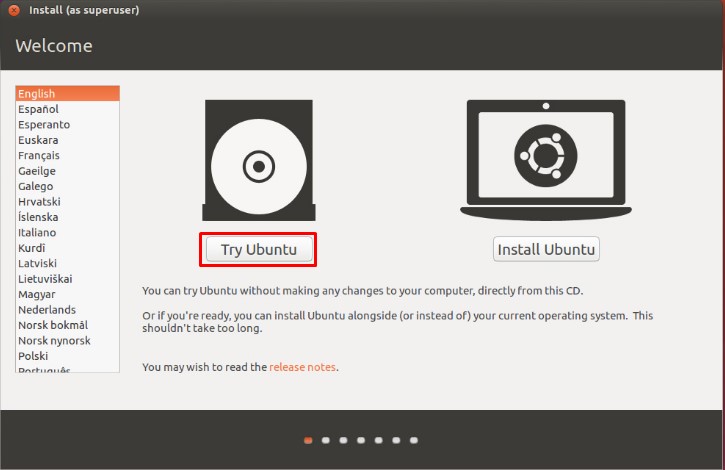 Instalación Ubuntu