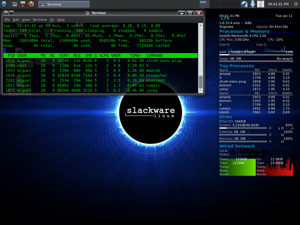 Slackware 13.1 personalizado